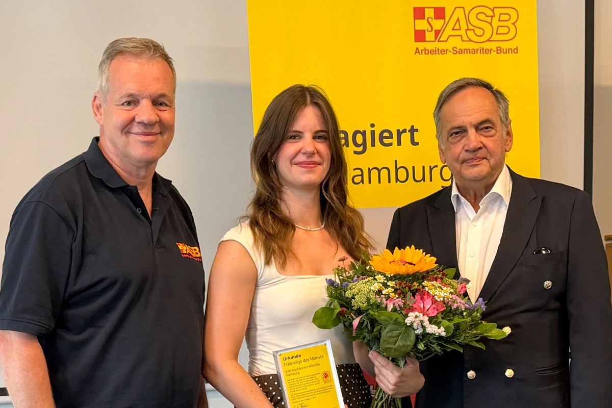 Erfolgsmodell gegen Einsamkeit: ASB würdigt Hamburger Nachbarschaftshilfe