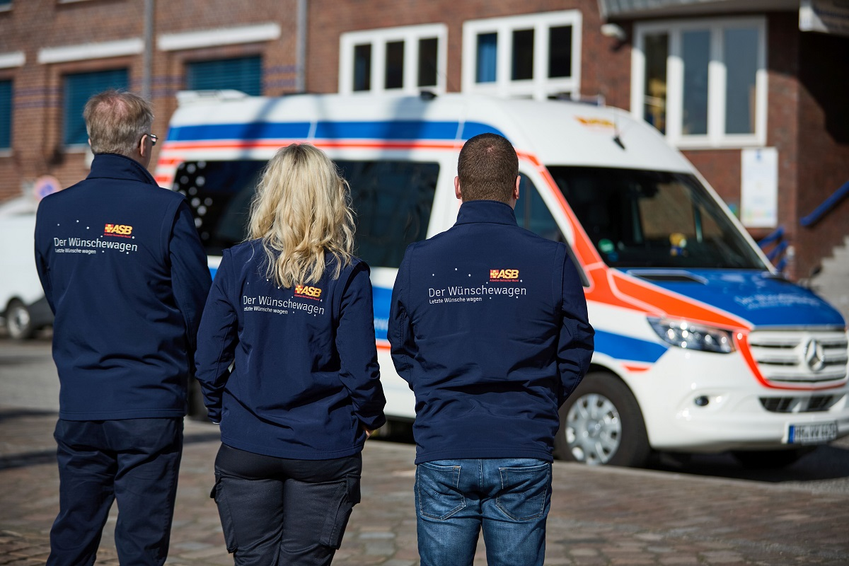 Erfolgreiche Spendenaktion von Freenow by Lyft für den ASB-Wünschewagen