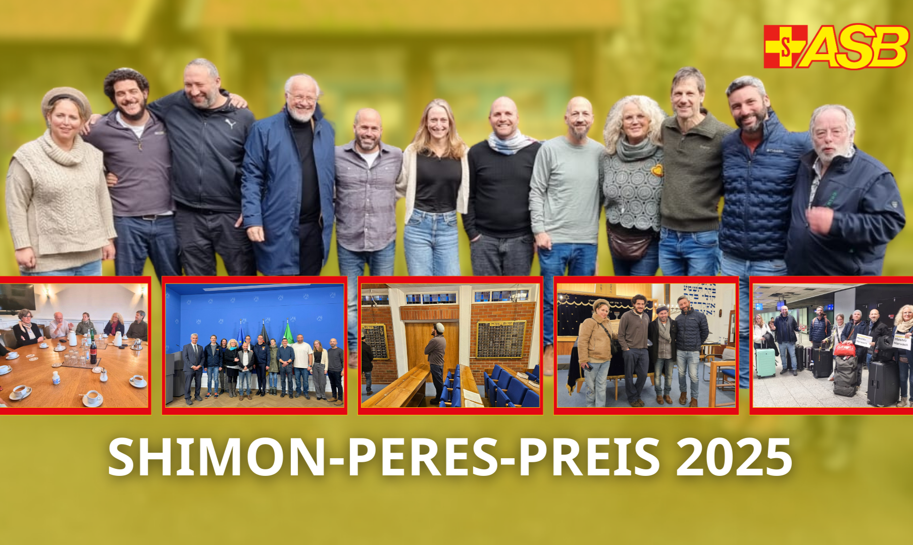 ASB-Kreisverband Witten erhält Shimon-Peres-Preis 2025