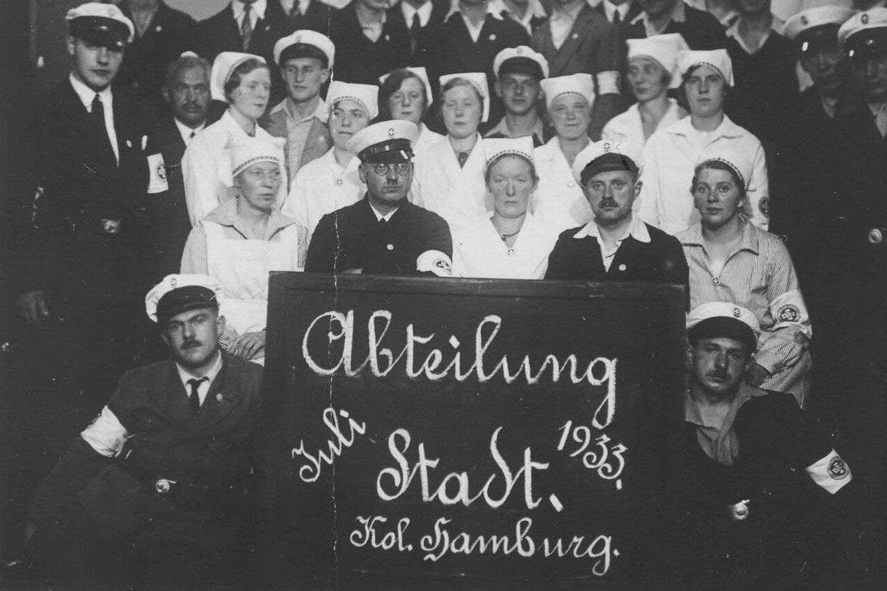 ASB-Kolonne Hamburg im Jahr 1933