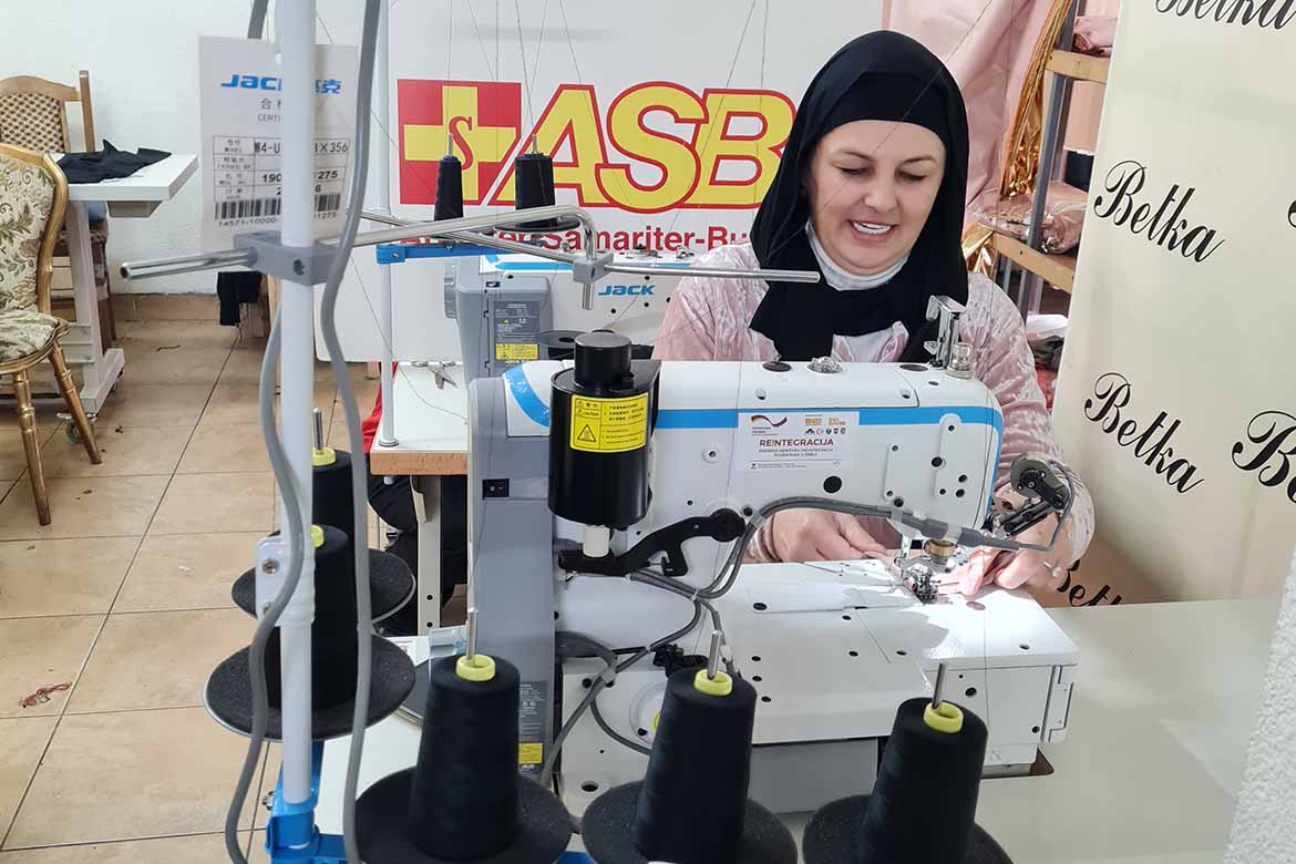 Re!ntegrate II - ASB unterstützt Unternehmerinnen in Südserbien