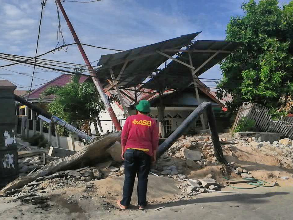 Nach Tsunami in Indonesien: ASB-Team sorgt für sauberes Wasser 